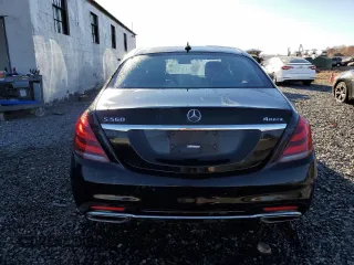 2019 Mercedes-Benz S 560 with VIN WDDUG8GB9KA423150, listed as a Copart auction lot 77655104 with 55,299 mi miles and Salvage Title. Bid and sale history available at DreamBid. Image 6.