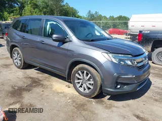 2019 Honda Pilot EX-L z VIN 5FNYF5H59KB036434, wystawiony jako IAAI lot #42320528 z przebiegiem 146 938 mil mil oraz . Historia ofert i sprzedaży dostępna na DreamBid. Obrazek 1.
