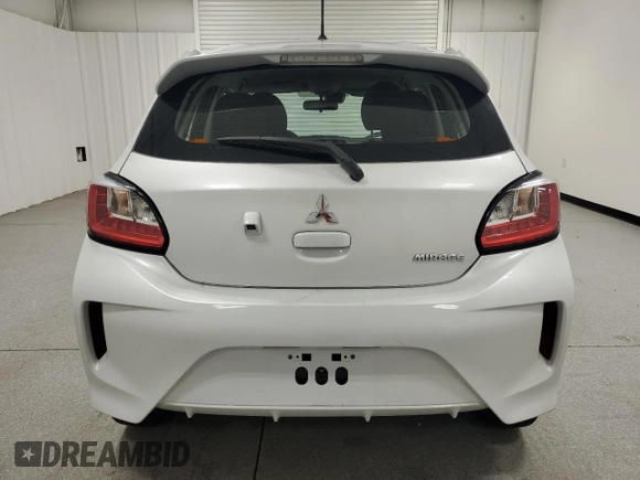 2024 Mitsubishi Mirage ES with VIN ML32AUHJ4RH008243, listed as a Copart auction lot 65278825 with 29,113 mi miles and Clean title. Bid and sale history available at DreamBid. Image 6.