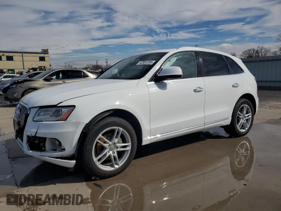 2016 Audi Q5 Premium Plus with VIN WA1L2AFP5GA047900, listed as a Copart auction lot 42851285 with 42,951 mi miles and Salvage Title. Bid and sale history available at carsss.com. Image 1.