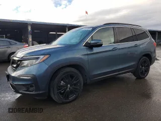 2021 Honda Pilot Special Edition with VIN 5FNYF5H22MB012811, listed as a Copart auction lot 44453855 with 25,782 mi miles and Salvage Title. Bid and sale history available at DreamBid. Image 1.