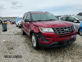 2017 Ford Explorer with VIN 1FM5K8BH8HGD62139, listed as a Copart auction lot 57119205 with 97,646 mi miles and Salvage title. Bid and sale history available at DreamBid. Image 13.
