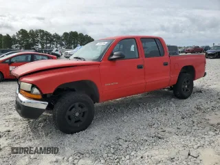2001 Dodge Dakota Sport with VIN 1B7GL2AX51S193278, listed as a Copart auction lot 70592784 with 252,944 mi miles and Salvage Title. Bid and sale history available at carsss.com. Image 1.