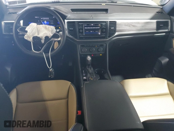 2022 Volkswagen Atlas SE with VIN 1V2LC2CA6NC200437, listed as a Copart auction lot 72356214 with 67,105 mi miles and Salvage title. Bid and sale history available at DreamBid. Image 8.