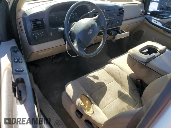 2006 Ford F-250 XL z VIN 1FTSX20596EA08170, wystawiony jako Copart lot #73577904 z przebiegiem 257 593 mil mil oraz Szkoda całkowita • Salvage title. Historia ofert i sprzedaży dostępna na DreamBid. Obrazek 8.