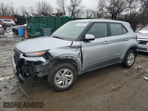 2021 Hyundai Venue SE with VIN KMHRB8A37MU065205, listed as a Copart auction lot 45198245 with 67,103 mi miles and Salvage Title. Bid and sale history available at DreamBid. Image 1.