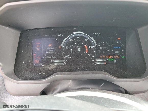 2022 Toyota Tundra 2WD Limited Hybrid with VIN 5TFJC5AB4NX001448, listed as a Copart auction lot 82022344 with 5,535 mi miles and Salvage Title. Bid and sale history available at carsss.com. Image 9.