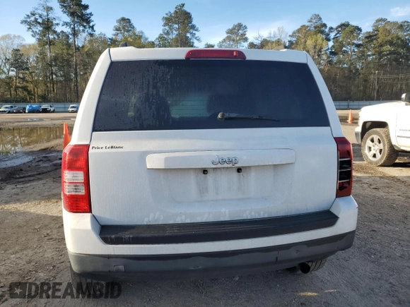 2016 Jeep Patriot Sport with VIN 1C4NJPBAXGD670370, listed as a Copart auction lot 49504035 with 142,382 mi miles and Salvage Title. Bid and sale history available at carsss.com. Image 6.