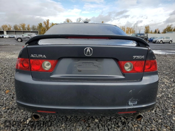 2007 Acura TSX with VIN JH4CL96877C002549, listed as a Copart auction lot 80915174 with 258,093 mi miles and Salvage title. Bid and sale history available at DreamBid. Image 6.