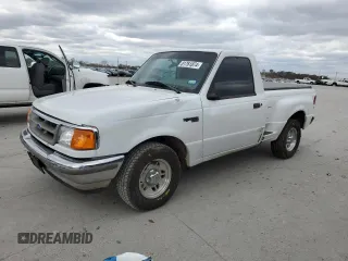 1997 Ford Ranger XLT with VIN 1FTCR10AXVPA81301, listed as a Copart auction lot 81761874 with 123,832 mi miles and Clean Title. Bid and sale history available at carsss.com. Image 1.