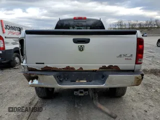 2006 Dodge 1500 SLT with VIN 1D7HU18276J139845, listed as a Copart auction lot 53490135 with 153,214 mi miles and Salvage Title. Bid and sale history available at carsss.com. Image 6.