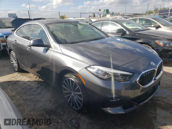 2021 BMW 2 Series 228i xDrive with VIN WBA73AK02M7G57615, listed as a Copart auction lot 36461863 with 37,686 mi miles. Bid and sale history available at carsss.com. Image 4.