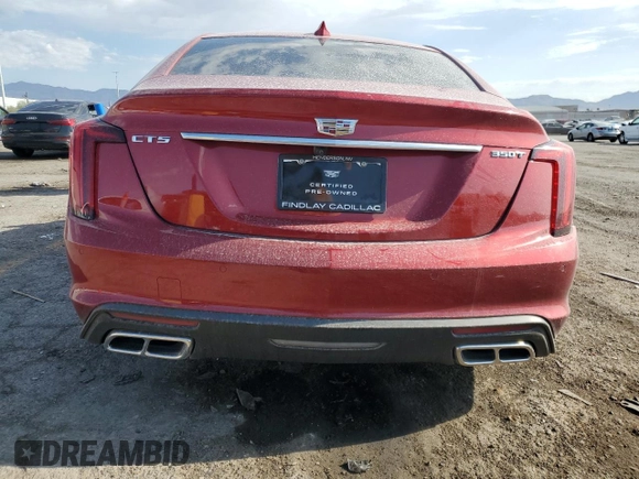 2021 Cadillac CT5 Premium Luxury with VIN 1G6DN5RK5M0145158, listed as a Copart auction lot 60147535 with 30,507 mi miles and Salvage title. Bid and sale history available at DreamBid. Image 6.
