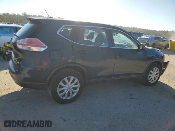 2016 Nissan Rogue SV with VIN KNMAT2MV9GP665364, listed as a Copart auction lot 83543364 with 131,164 mi miles and Clean Title. Bid and sale history available at DreamBid. Image 3.