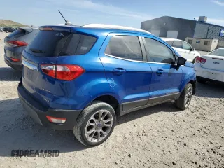 2019 Ford EcoSport Titanium with VIN MAJ6S3KLXKC289764, listed as a Copart auction lot 52997505 with 77,609 mi miles and Salvage Title. Bid and sale history available at DreamBid. Image 3.