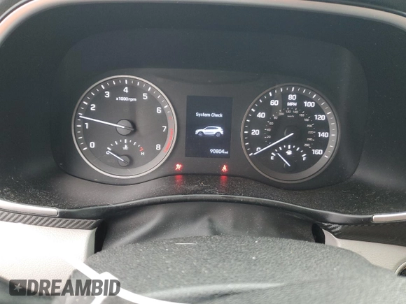 2020 Hyundai Tucson SEL z VIN KM8J3CAL3LU240156, wystawiony jako Copart lot #54928455 z przebiegiem 90 804 mil mil oraz Szkoda całkowita • Salvage title. Historia ofert i sprzedaży dostępna na DreamBid. Obrazek 9.