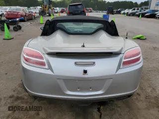 2008 Saturn Sky with VIN 1G8MC35B28Y118076, listed as a Copart auction lot 51433805 with 75,537 mi miles and Salvage Title. Bid and sale history available at carsss.com. Image 6.