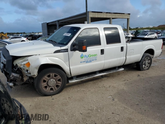2012 Ford F-250 XL with VIN 1FT7W2A66CEC72524, listed as a Copart auction lot 84899864 with 155,063 mi miles and Salvage title. Bid and sale history available at DreamBid. Image 1.