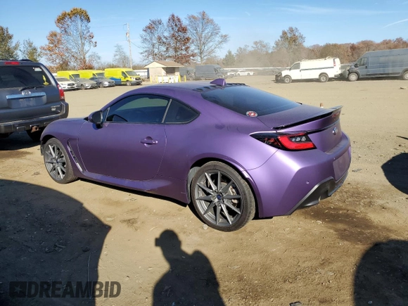 2022 Subaru BRZ Limited with VIN JF1ZDBF18N8704243, listed as a Copart auction lot 79225154 with 22,147 mi miles and Salvage Title. Bid and sale history available at carsss.com. Image 2.