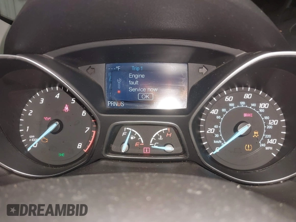 2015 Ford Escape S with VIN 1FMCU0F71FUA79522, listed as a IAAI auction lot 41809478 with 114,336 mi miles. Bid and sale history available at carsss.com. Image 7.