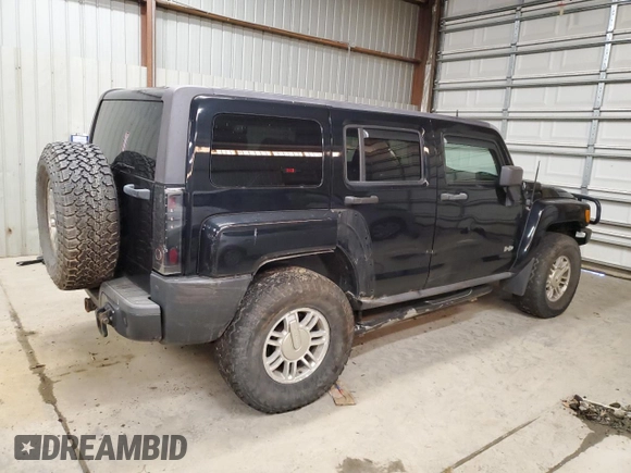 2007 Hummer H3 SUV with VIN 5GTDN13E478237997, listed as a Copart auction lot 77562024 with 171,799 mi miles and Salvage Title. Bid and sale history available at carsss.com. Image 3.
