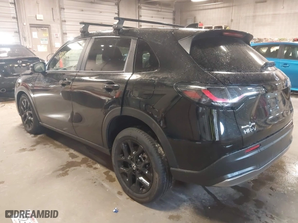 2023 Honda HR-V Sport with VIN 3CZRZ2H53PM718037, listed as a IAAI auction lot 41844508 with 10,206 mi miles. Bid and sale history available at carsss.com. Image 3.