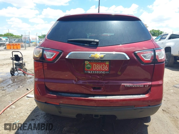 2015 Chevrolet Traverse LT with VIN 1GNKRGKD7FJ366703, listed as a IAAI auction lot 42397942 with 183,557 mi miles and . Bid and sale history available at DreamBid. Image 17.
