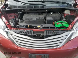 2012 Toyota Sienna XLE with VIN 5TDDK3DC8CS047778, listed as a Copart auction lot 49496155 with 100,522 mi miles and Salvage Title. Bid and sale history available at carsss.com. Image 12.