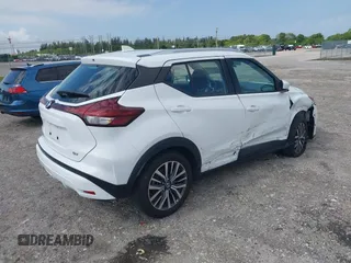 2021 Nissan Kicks SV with VIN 3N1CP5CV1ML482759, listed as a IAAI auction lot 42022796 with 73,303 mi miles and . Bid and sale history available at DreamBid. Image 4.