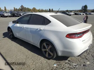 2016 Dodge Dart GT with VIN 1C3CDFEB5GD538800, listed as a Copart auction lot 71993904 with 77,011 mi miles and Salvage Title. Bid and sale history available at carsss.com. Image 2.