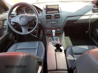 2009 Mercedes-Benz C 300 Sport with VIN WDDGF54X19R053399, listed as a Copart auction lot 54053785 with 144,089 mi miles and Salvage Title. Bid and sale history available at DreamBid. Image 8.