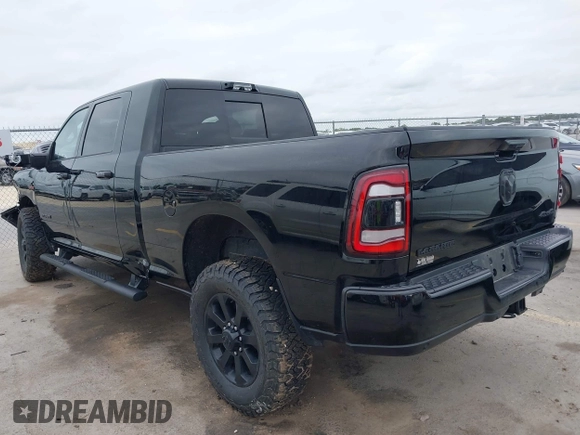 2024 Ram 2500 Laramie with VIN 3C6UR5NL6RG279140, listed as a IAAI auction lot 42042715 with 1,538 mi miles and . Bid and sale history available at DreamBid. Image 3.