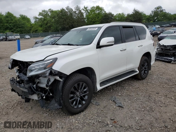 2021 Lexus GX 460 Premium with VIN JTJAM7BX9M5273116, listed as a Copart auction lot 58846505 with 54,757 mi miles and Clean title. Bid and sale history available at DreamBid. Image 1.