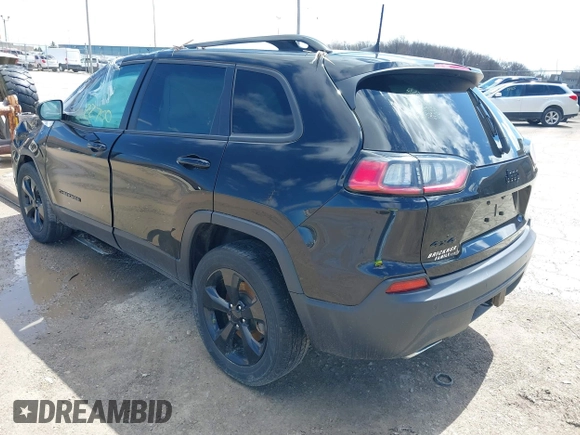 2019 Jeep Cherokee Latitude Plus with VIN 1C4PJMLX7KD283570, listed as a IAAI auction lot 41922700 with 106,829 mi miles and . Bid and sale history available at DreamBid. Image 3.
