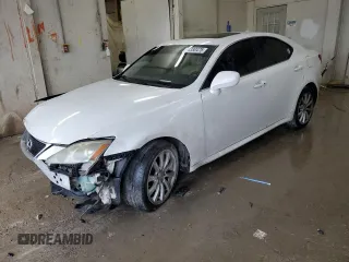 2008 Lexus IS 250 z VIN JTHCK262285024406, wystawiony jako Copart lot #54380475 z przebiegiem 125 977 mil mil oraz Szkoda całkowita • Salvage title. Historia ofert i sprzedaży dostępna na DreamBid. Obrazek 1.