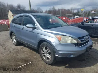 2011 Honda CR-V EX-L with VIN 5J6RE4H76BL018855, listed as a IAAI auction lot 41879507 with 218,821 mi miles. Bid and sale history available at carsss.com. Image 1.