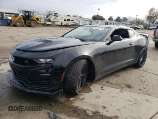 2020 Chevrolet Camaro 2SS z VIN 1G1FH1R71L0146350, wystawiony jako Copart lot #86195634 z przebiegiem 27 840 mil mil oraz Szkoda całkowita • Salvage title. Historia ofert i sprzedaży dostępna na DreamBid. Obrazek 1.