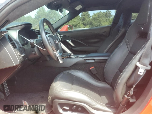 2016 Chevrolet Corvette Z51 3LT с VIN 1G1YM2D79G5112599, выставлен на аукционе Copart как лот 59691115 с пробегом 41 882 миль миль и Списание • Salvage title. История ставок и продаж доступна на DreamBid. Изображение 7.
