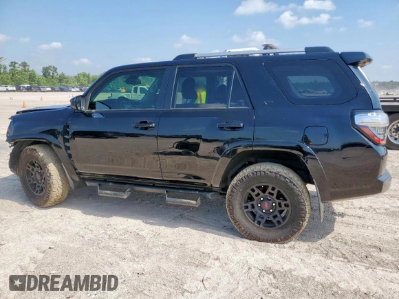 2023 Toyota 4Runner SR5 with VIN JTEEU5JR6P5280360, listed as a Copart auction lot 57840145 with 40,435 mi miles and Salvage title. Bid and sale history available at DreamBid. Image 2.