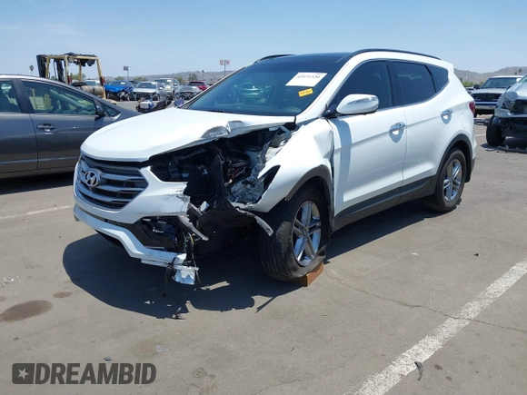 2018 Hyundai Santa Fe 2.4L with VIN 5NMZU3LB4JH054123, listed as a IAAI auction lot 42471320 with 53,464 mi miles and . Bid and sale history available at DreamBid. Image 17.