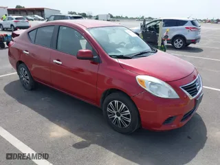 2012 Nissan Versa SV with VIN 3N1CN7AP5CL860456, listed as a IAAI auction lot 42031461 with 158,293 mi miles. Bid and sale history available at carsss.com. Image 1.
