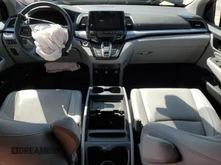 2023 Honda Odyssey Touring with VIN 5FNRL6H8XPB043493, listed as a Copart auction lot 53166015 with 34,615 mi miles and Salvage Title. Bid and sale history available at DreamBid. Image 8.