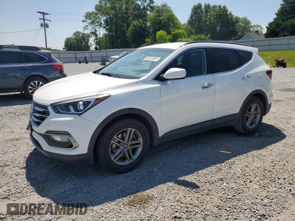 2017 Hyundai Santa Fe 2.4L с VIN 5NMZUDLB5HH037802, выставлен на аукционе Copart как лот 56139955 с пробегом 65 604 миль миль и Списание • Salvage title. История ставок и продаж доступна на DreamBid. Изображение 1.