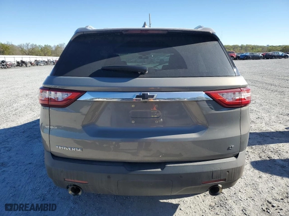 2018 Chevrolet Traverse LT Cloth with VIN 1GNERGKW6JJ280371, listed as a Copart auction lot 49669454 with 81,088 mi miles and Salvage Title. Bid and sale history available at carsss.com. Image 6.