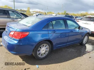 2009 Chrysler Sebring Touring *Ltd Avail* with VIN 1C3LC56B49N543849, listed as a Copart auction lot 76319904 with 111,091 mi miles and Salvage Title. Bid and sale history available at carsss.com. Image 3.