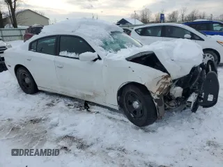 2014 Dodge Charger Police with VIN 2C3CDXAG6EH162499, listed as a Copart auction lot 42625995 with 171,678 mi miles and Salvage Title. Bid and sale history available at DreamBid. Image 4.