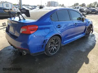 2019 Subaru STI S209 with VIN JF1VA2Z65K9829236, listed as a Copart auction lot 49910475 with 65,874 mi miles and Salvage Title. Bid and sale history available at carsss.com. Image 3.