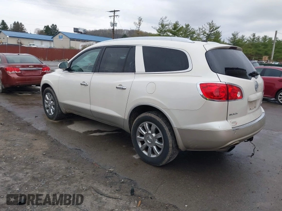 2011 Buick Enclave CXL-1 with VIN 5GAKRBED8BJ315116, listed as a IAAI auction lot 41995238 with 180,558 mi miles. Bid and sale history available at carsss.com. Image 3.