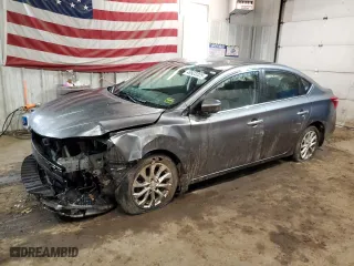 2019 Nissan Sentra SV with VIN 3N1AB7AP9KY284906, listed as a Copart auction lot 49923225 with 41,281 mi miles and Salvage Title. Bid and sale history available at carsss.com. Image 1.