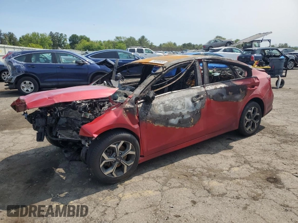 2019 Kia Forte LXS with VIN 3KPF24AD5KE104734, listed as a Copart auction lot 59359655 with Not provided miles and Salvage title. Bid and sale history available at DreamBid. Image 1.